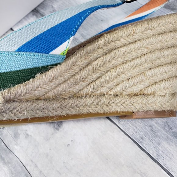 Coldwater Creek Espadrille Wedge Sandal NWOB Sz 10 - Picture 7 of 8